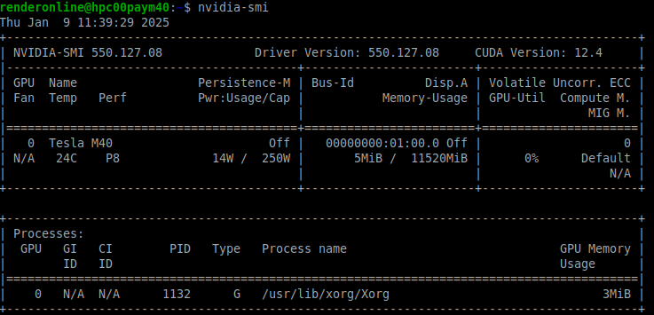 Installing NVIDIA Tesla Drivers on Ubuntu